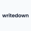 @writedown