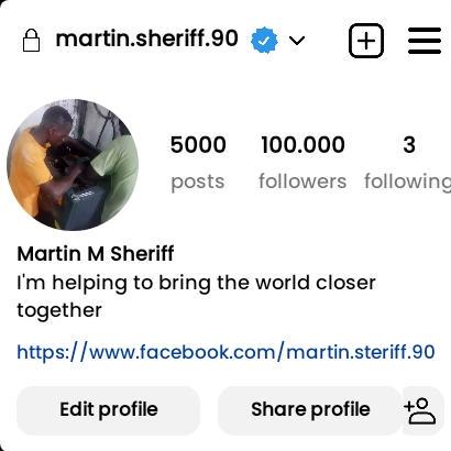 Martin M Sheriff