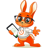 eddie hub logo - a rabbit